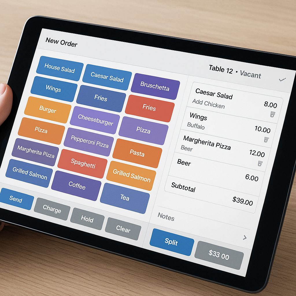 eRestopos POS Interface
